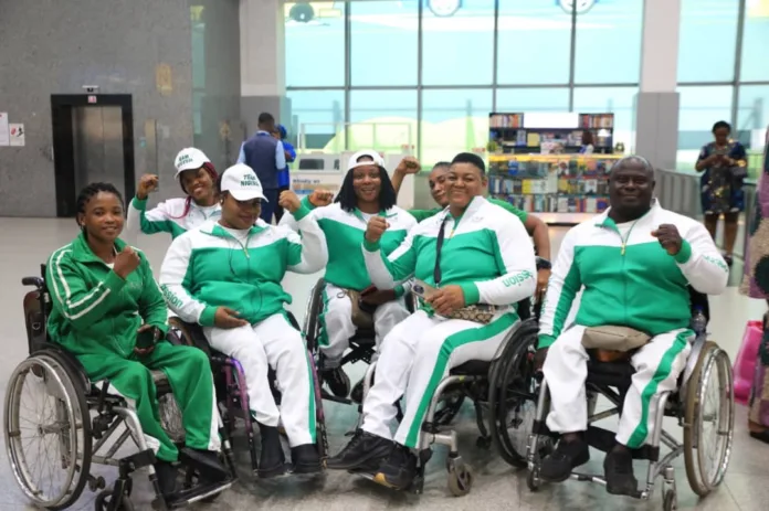 Team Nigeria for Para-Powerlifting Championship