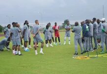 AFCON 2025: Super Eagles open camp in Cairo