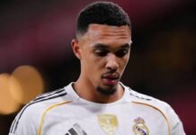 Alexander-Arnold out for two months due to thigh injury Alexander Arnold